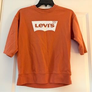Levi’s Orange Sweatshirt